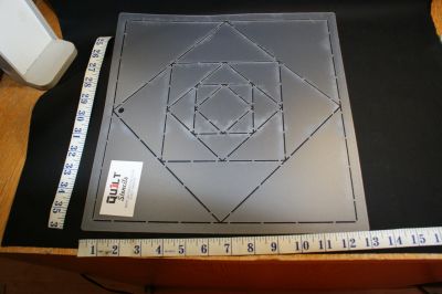 FOUNDATION STENCIL FOR 12inch SQUARE IN A SQUARE